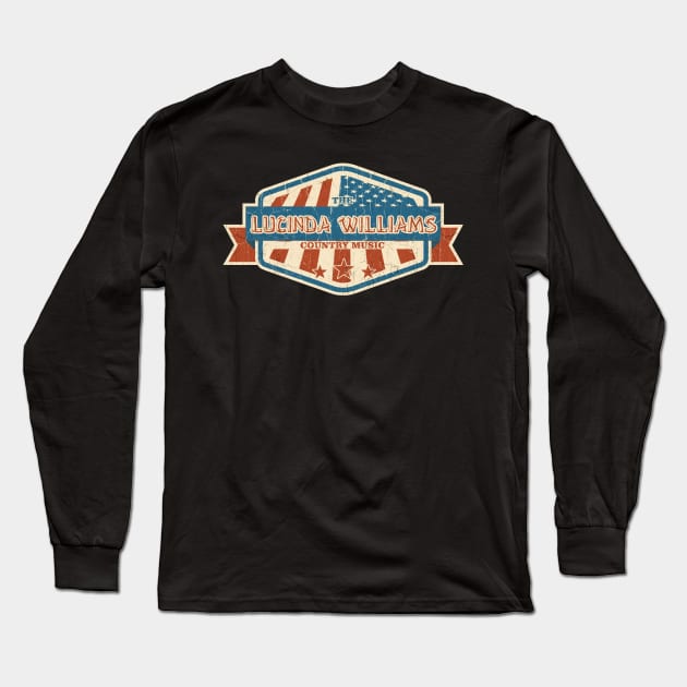 The Lucinda Williams vintage Long Sleeve T-Shirt by KOKOS PAPA